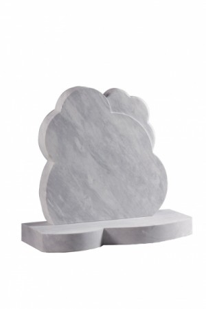 Dove Grey Marble Children's Memorial Headstone