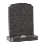 Steel Grey Memorial Headstone