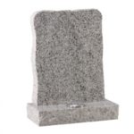 Celtic Grey Granite Rustic Memorial Headstone
