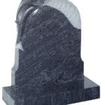 EC73 Bahama Blue Granite Memorial Headstone